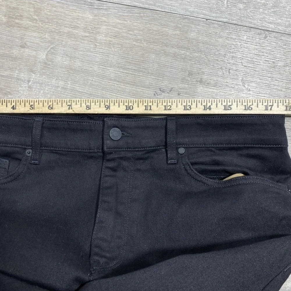 Hugo Boss Jeans Mens 32x32 Black Stretch Cashmere Touch‎ Denim Italian Fit